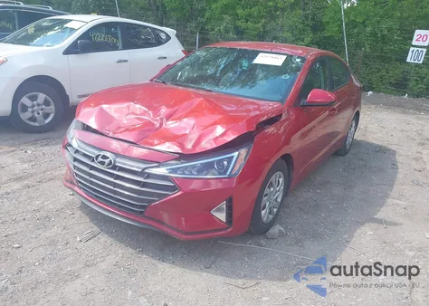 2019 Hyundai Elantra Se из США, поврежденный, VIN 5NPD74LF4KH473801